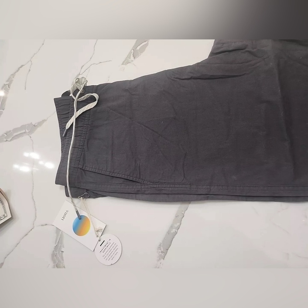 Vuori Charcoal Women's Ripstop Wideleg Pants